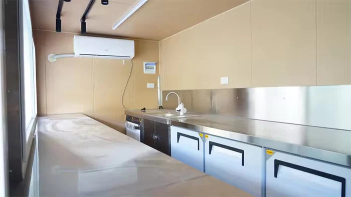 CONTENEDOR DE OFICINA PARA RESTAURANTE O CAFETERÍA