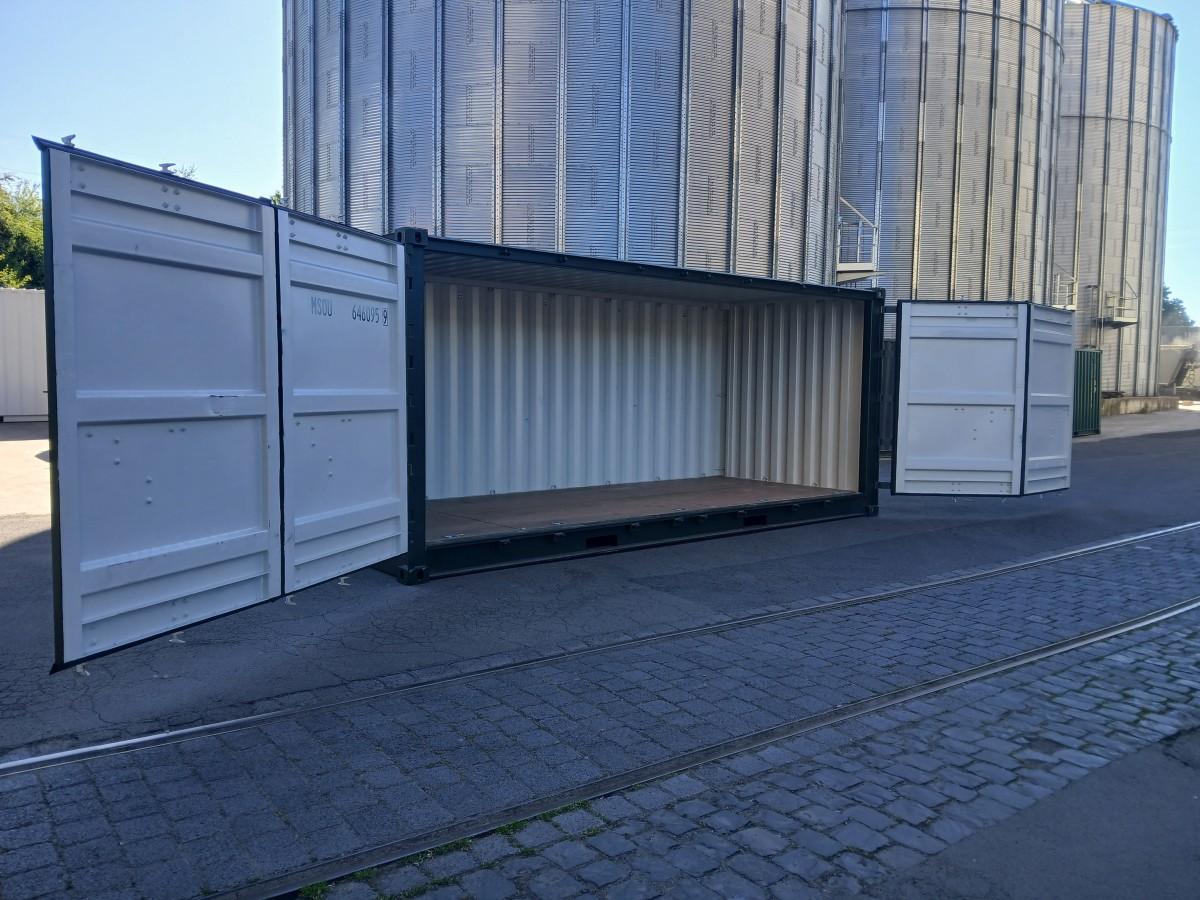 CONTENEDOR MARÍTIMO DE 20 PIES OPEN SIDE - NUEVO