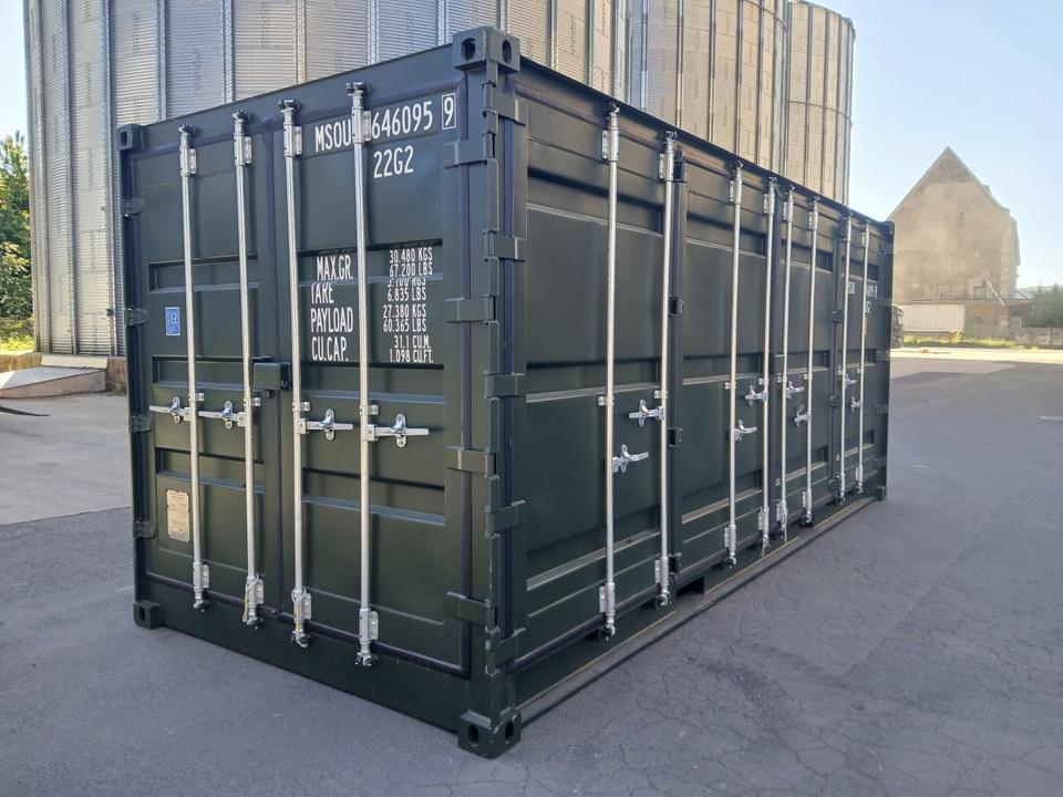 CONTENEDOR MARÍTIMO DE 20 PIES OPEN SIDE - NUEVO