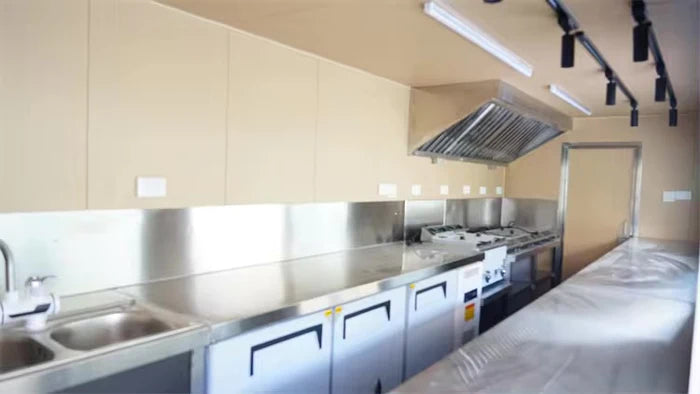 CONTENEDOR DE OFICINA PARA RESTAURANTE O CAFETERÍA