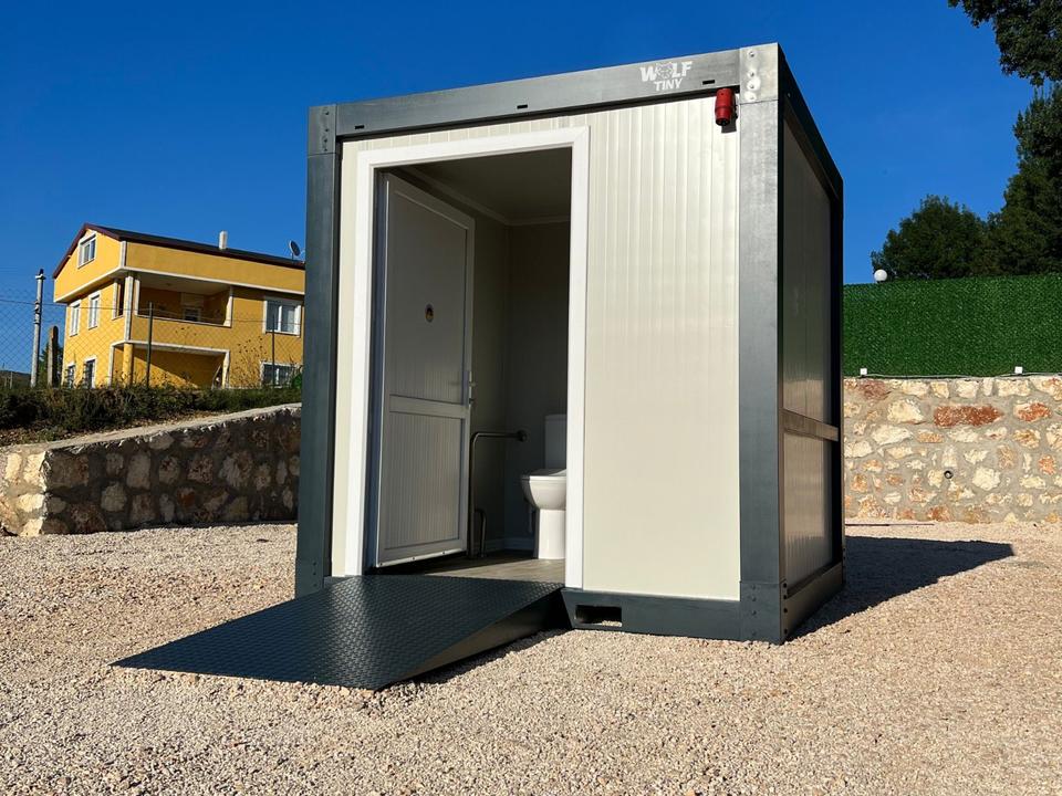 CONTENEDOR SANITARIO PARA DISCAPACITADOS 220 X 220