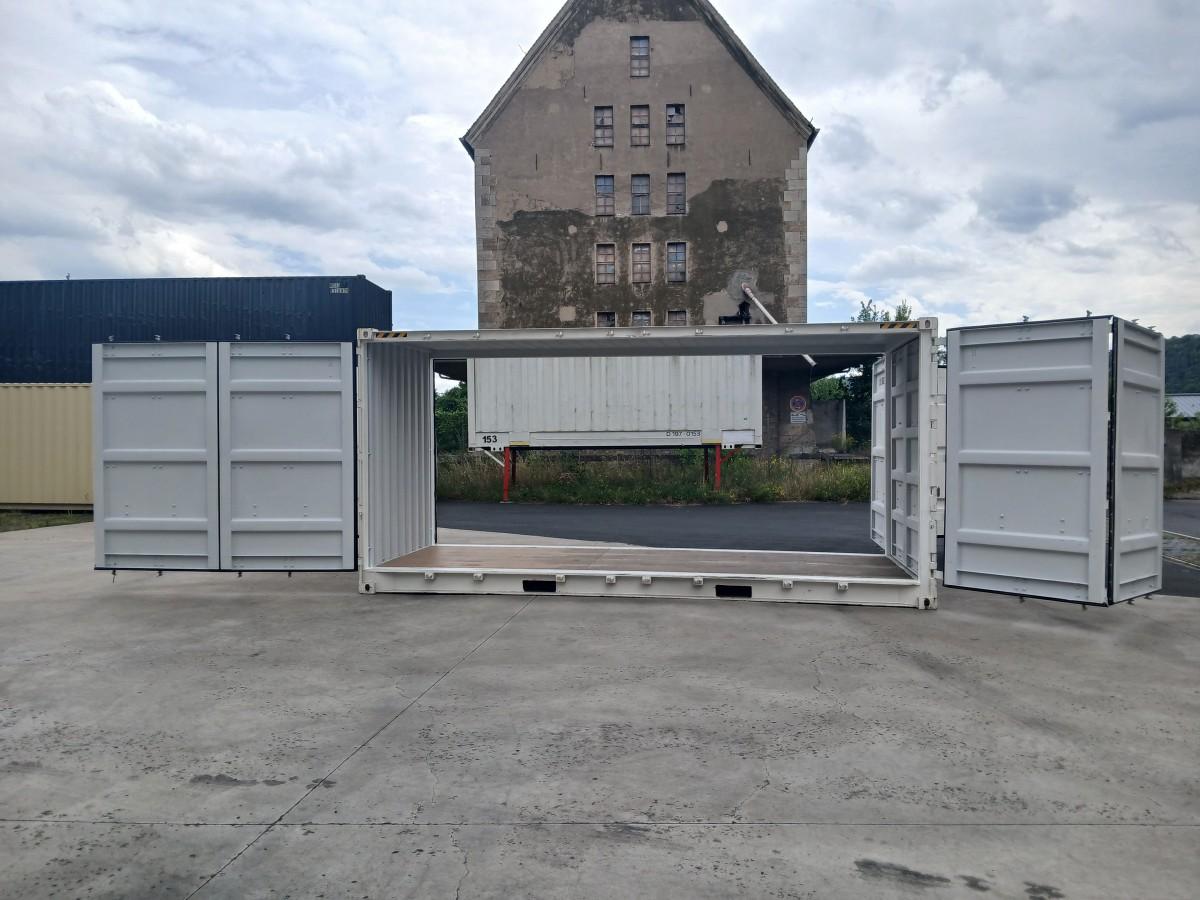 CONTENEDOR DE 20 PIES CON APERTURA LATERAL