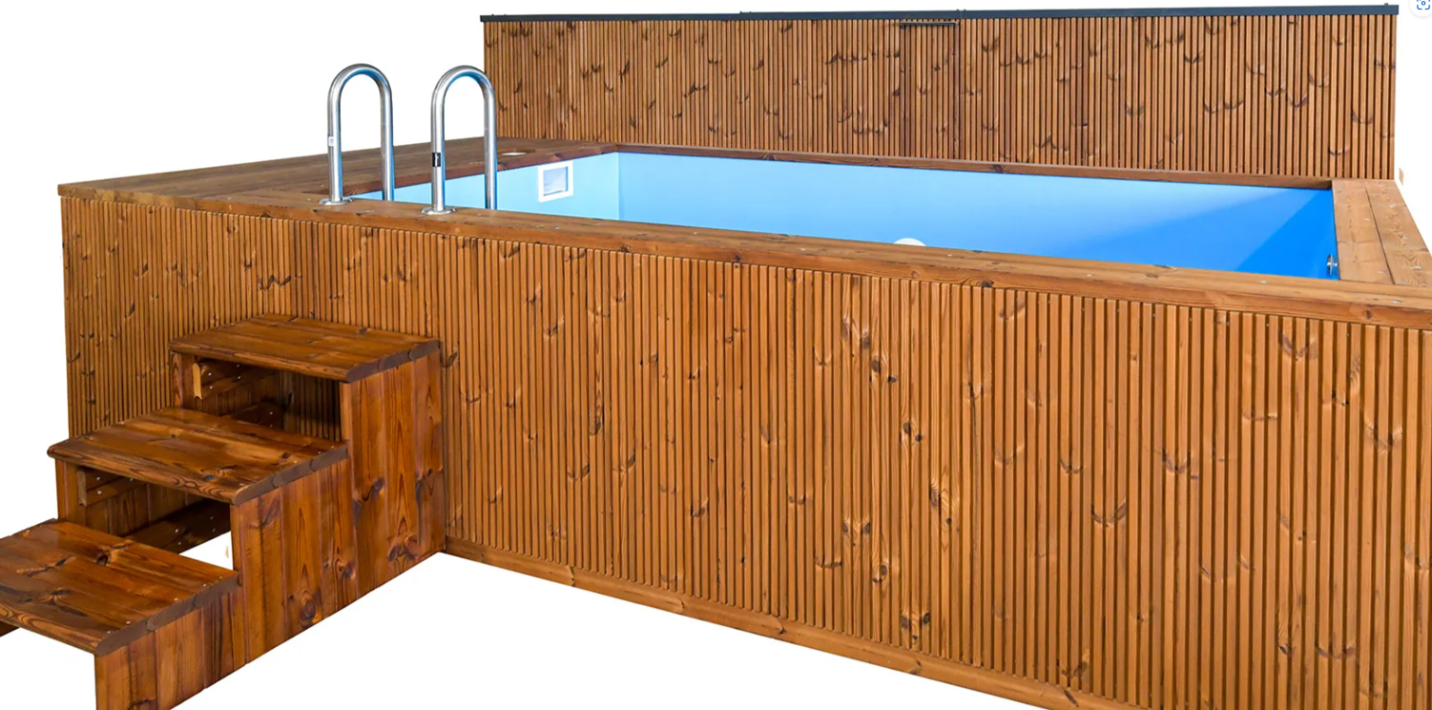 PISCINA DE MADERA 6,8 M x 2,4 M