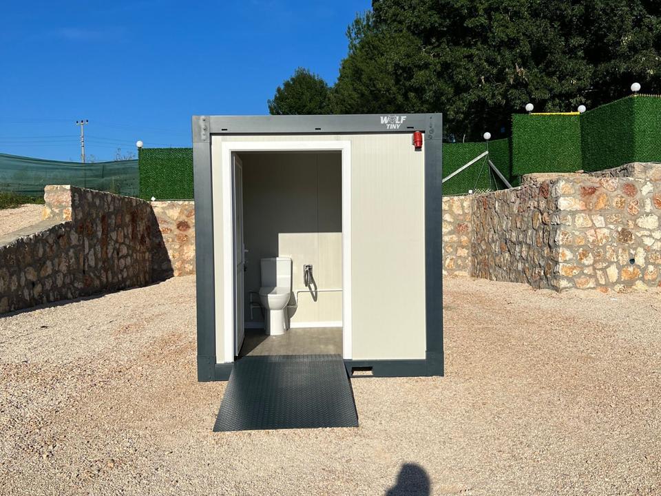 CONTENEDOR SANITARIO PARA DISCAPACITADOS 220 X 220