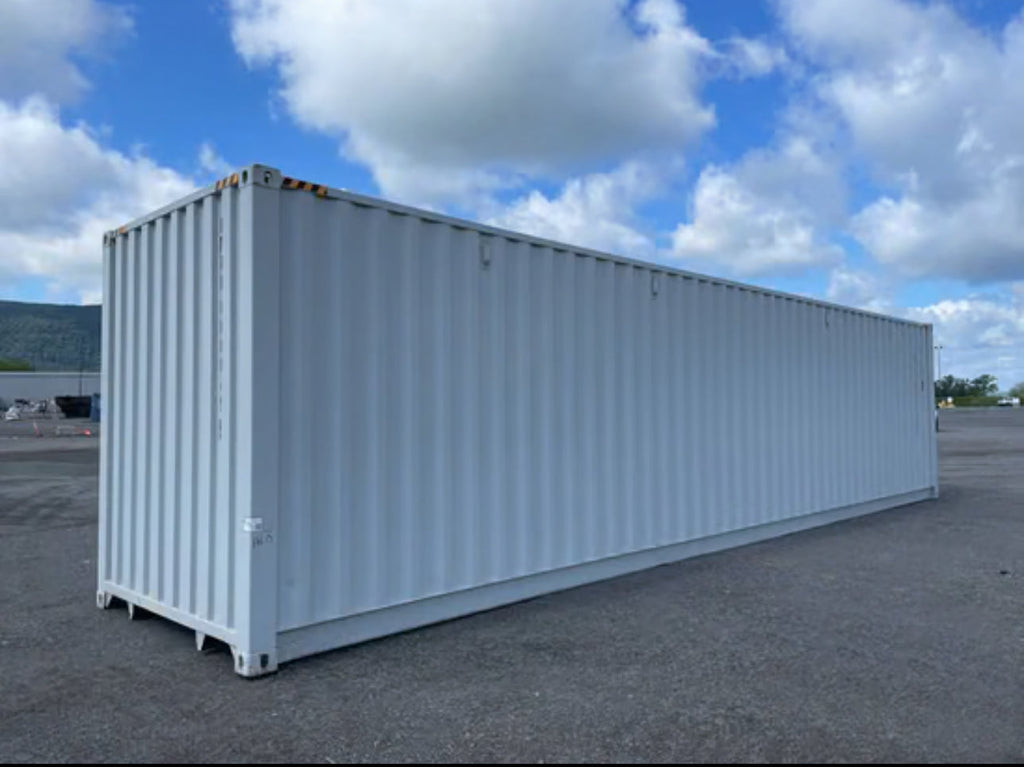 CONTENEDOR MARITIMO DE 40 PIES CON 3 PUERTAS LATERALES