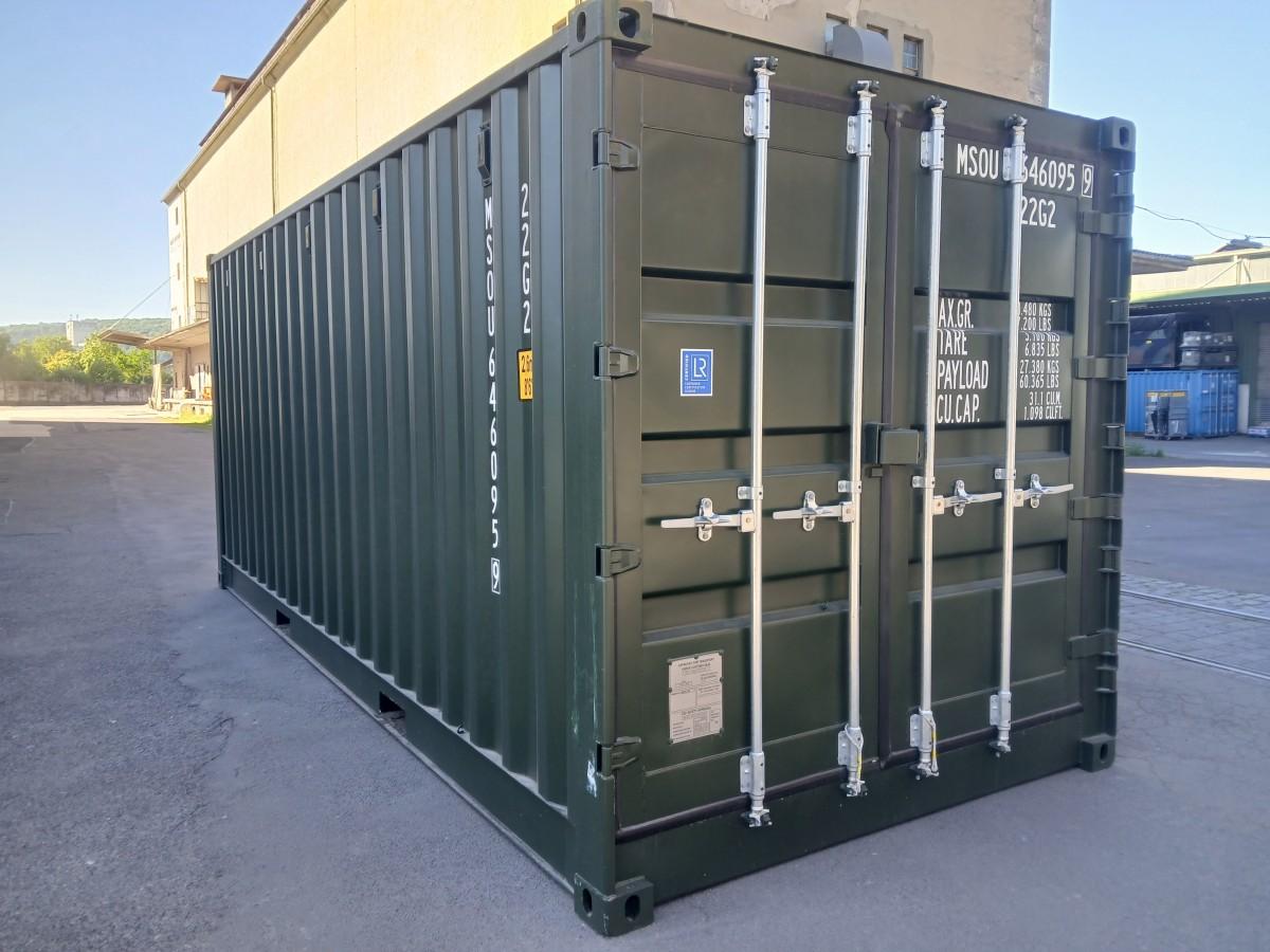 CONTENEDOR MARÍTIMO DE 20 PIES OPEN SIDE - NUEVO