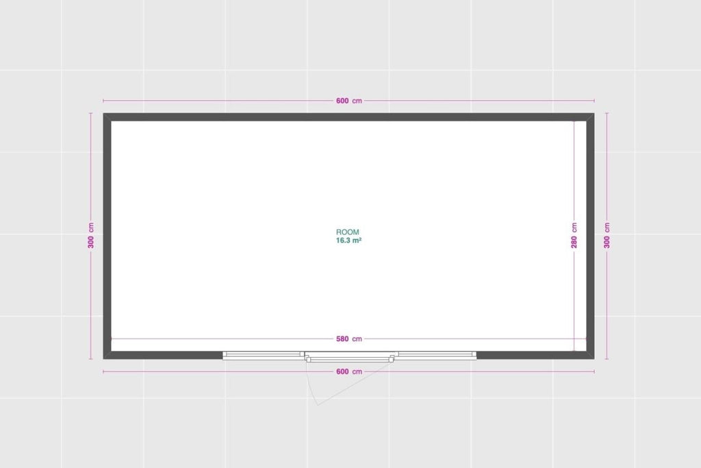 CONTENEDOR DE OFICINA 6x3M